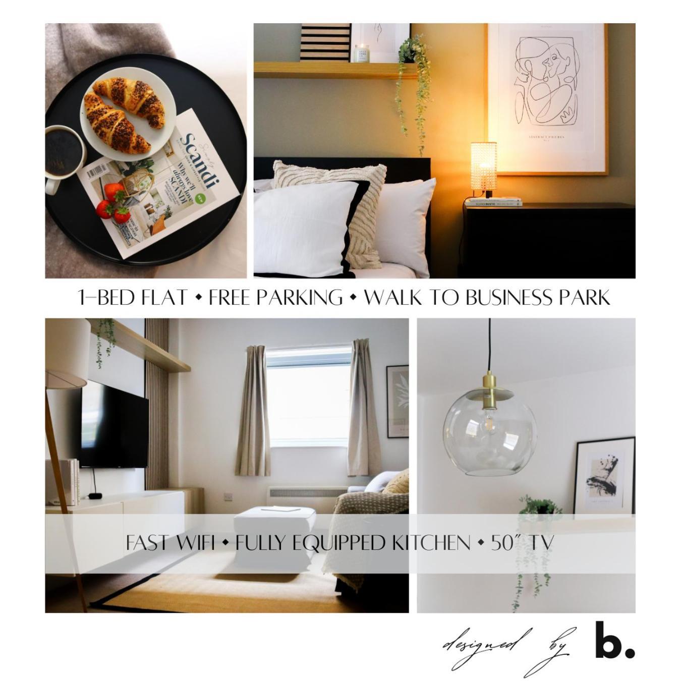 Appartement Luxurious Fully Equipped Cowley 1 Bed With Free Parking